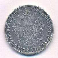 Ausztria 1864A 2Fl Ag "Ferenc József" (24,34g) T:VF fülnyom
Austria 1864A 2 Florin Ag &qu...