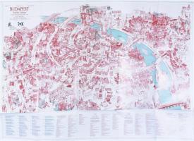 1991 Budapest grafikai látképe és Magyarország grafikai látképe, rajzolta: Magyar Béla, 2 db modern,...