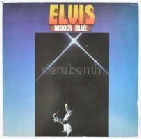 Elvis - Moody Blue. Vinyl, LP, Album, India, 1977, RCA - AFL1-2428, VG+ (borítón apró sérülésekkel és árcímkével)