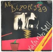 A.E. Bizottság - Kalandra Fel!! Vinyl, LP, Album, Stereo, 1983 Magyarország, borító terv: Wahorn András, poszter terv: Wahorn András és feLugoissy László, poszterrel! (VG+, atok apró kopásnyomokkal)