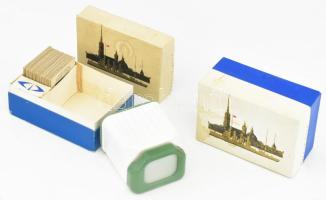 2 szett orosz dia, dianézővel, dobozában