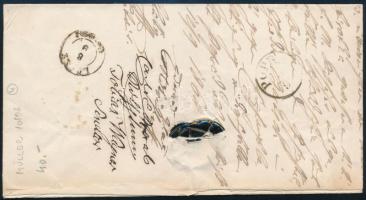 1864 5kr levélen / on cover "IGLÓ" - Poprád