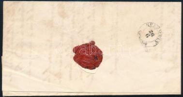 1863 Hivatalos levél / Official cover "ÁCS"