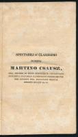 Czirbusz, Stephanus. De chlorido zinci et pasta canquoin. Dissertatio inauguralis. (8-r. 21 l.) Buda...