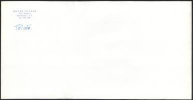 cca 1979 Giltán Tivadar budapesti fotóművész ,,Télutó" című vintage fotóművészeti alkotása, pec...