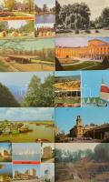 Kb. 100 db MODERN magyar város képeslap / Cca. 100 MODERN Hungarian town-view postcards