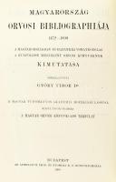 Bibliohraphia Medica Hungariae - Magyarország orvosi bibliographiája 1472-1899. szerk. Győry Tibor. ...