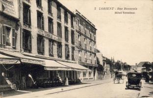 Lorient, Beauvais street, Hotel Terminus