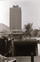 1984 Budapest, városrendezés, -fejlesztés a metró építéshez kapcsolódva (Dózsa György út, Váci út, Á...