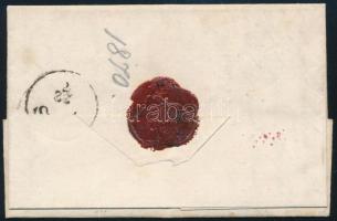 1870 5kr levélen / on cover, kék / blue "NAGY IGMAND"