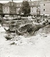 cca 1960 és 1985 között készült felvételek a metró építésről föld felett és föld alatt, 33 db vintag...