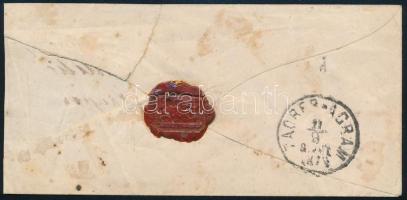 1872 5kr borítékon / on cover "VUČINIC SELLO" - Bellovár