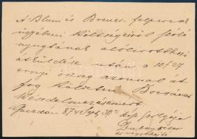 1874 2kr díjjegyes levelezőlap / PS-card "GNÉZDA"