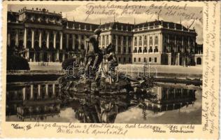 1937 Wien, Vienna, Bécs; Schloss Schönbrunn / royal castle (EK)