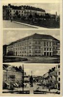 Ungvár, Uzshorod, Uzhhorod, Uzhorod; mozaiklap / multi-view postcard (felületi sérülés / surface damage)