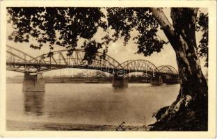 1940 Komárom, Komárno; Duna híd / Most cez Dunaj / Donaubrücke / Danube bridge (fa)