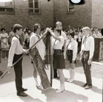 cca 1960-1970-es évek, Sinka Antal (?-?) fényképész és fotóriporter hagyatékából 13 db vintage NEGAT...