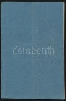 cca 1870 - 1875 Csempeszkopács, adókönyvecske bejegyzésekkel, hajtott