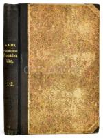 Pauer Imre: Philosophiai propädeutika 1-2. köt egybe kötve. Budapest, 1882. Eggenberger. 112 + 145 p...