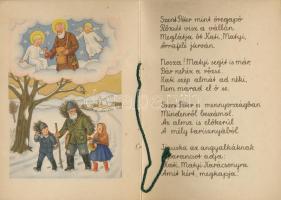 Karácsonyi Géza: Hangya Kati Hangya Matyi csodálatos kalandjai. Lamoss Béla rajzaival. [Bp., 1943.],...