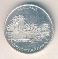 1956. 20Ft Ag "10 éves a forint" T:2