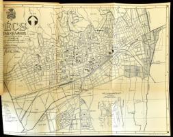 Pécsi útmutató. Szerk.: Dr. Török Gyula. Pécs, 1943, (Dunántúl-ny.), 198 p.+1 t. (kihajtható Pécs-té...