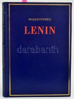 Majakovszkij, Vlagyimir Vlagyimirovics: Lenin. Ford.: Radó György. Az eredeti linóleummetszeteket Raszler Károly készítette. Bp., 1962, Magyar Helikon. Kiadói egészbőr-kötés, a gerincen kis kopásnyomokkal. Számozott (286./800) példány. Csak 800 példány bőrkötéses!