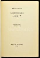 Majakovszkij, Vlagyimir Vlagyimirovics: Lenin. Ford.: Radó György. Az eredeti linóleummetszeteket Ra...