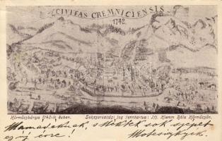 Körmöcbánya anno 1742 (RB)