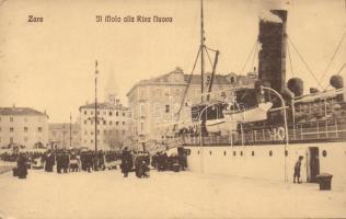 Zara pier with steamship and Café