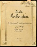 Scheuthauer Gusztáv: Elméleti kórbonctan. Dr. - - tanár ur előadásai után jegyzi és kiadja Fodor János orvostanhallgató. Bp., 1878., nyn., 4+203+31-322+III p. Stencilezéssel sokszorosított egyetemi jegyzet. Korabeli átkötött félvászon-kötésben, kopott borítóval, foltos lapokkal, egy-két lapszéli rajzzal, az utolsó lapon javítással.   Dr. Hainiss Géza (1857-1926) gyógyszerész, gyermekorvos, egyetemi magántanár névbejegyzésével, dátumozva (1879.)