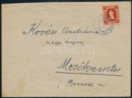 1946 Levél "M.KIR.POSTA 285" szükségbélyegzéssel / Cover with auxiliary postmark