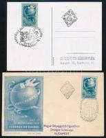 1948 Bélyegnap 2 db FDC / 2 x Mi 1034 FDC