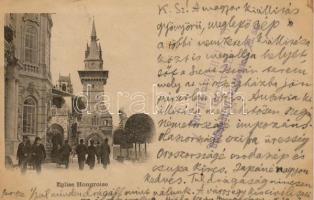 Weltausstellung Paris Ungarische pavillon (Rb)