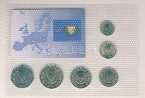 Ciprus 2004. 1c-50c 6klf db, kereskedői szettben T:1