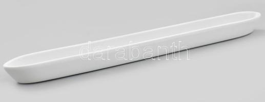 Porcelán olívabogyó szervírozó. Jelzés nélkül, hibátlan, h: 41 cm