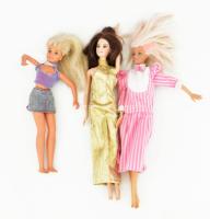 1991-1998, 3 darab Mattel barbie, jó állapotban, jelzéssel