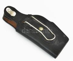 Bagaria Holsters Walter P88 pisztolytáska, bőr, jelzett, 19x8 cm