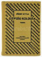 József Attila: Szépség koldusa. Szeged, 1922, Koroknay. REPRINT! Kiadói egészvászon kötés, jó állapotban.