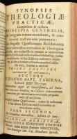 Joanne Bapt. Taberna: Synopsis Theologiae Practicae. I-III. köt. Pars Prima, Pars Secunda, Pars Tert...