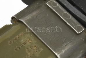 Amerikai M7 bajonett, jelzett, eredeti hüvellyel, h: 30 cm / U.S. Army M7 bayonet with original shea...
