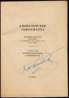 1949 A dolgozó nép alkotmánya - A Magyar Népköztársaság alkotmánya