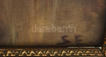 SE jelzéssel, XX. sz. eleje: Vadászcsendélet madarakkal. Olaj, vászon, felületi sérülésekkel. Dekora...