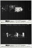 cca 1987 ,,Magic varázslat - a Queen Budapesten" című koncertfilm jelenetei és szereplői, 16 db...