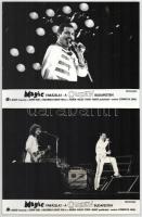 cca 1987 ,,Magic varázslat - a Queen Budapesten" című koncertfilm jelenetei és szereplői, 16 db...