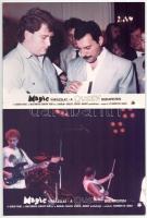 cca 1987 ,,Magic varázslat - a Queen Budapesten" című koncertfilm jelenetei és szereplői, 16 db...