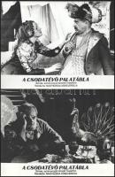 cca 1977 ,,A csodatévő palatábla" című szovjet mesefilm jelenetei és szereplői, 11 db vintage p...