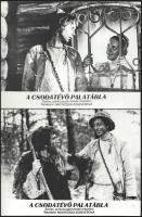 cca 1977 ,,A csodatévő palatábla" című szovjet mesefilm jelenetei és szereplői, 11 db vintage p...