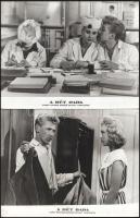 cca 1962 ,,A hét dada" című szovjet film jelenetei és szereplői, 23 db vintage produkciós filmfotó ezüst zselatinos fotópapíron, a használatból eredő (esetleges) kisebb hibákkal, 18x24 cm