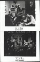 cca 1989 előtt készült ,,A ház" című jugoszláv film jelenetei és szereplői, 13 db vintage produ...